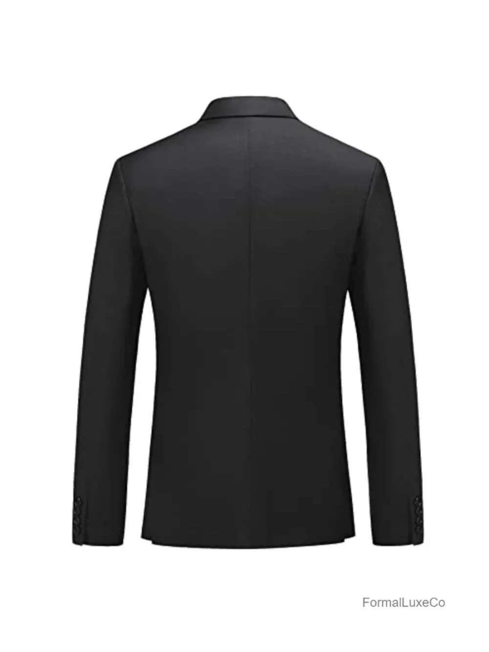 2 Piece Slim Fit Double Breasted Suit with Tuxedo Pants